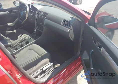 2016 Volkswagen Passat 1.8T S from USA, damaged, VIN 1VWAS7A36GC067272